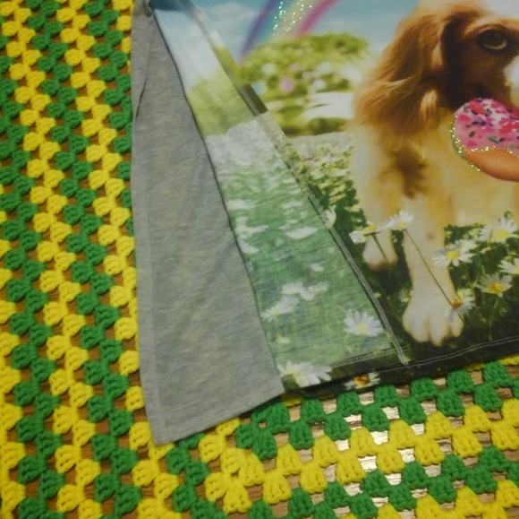 ๐ถ๐ฉ๐ป Dog Shirt Cute Sunflower Shawl All Over - Picture 6 of 10